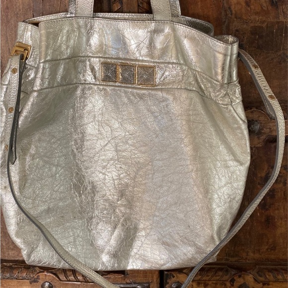 MARC JACOBS SILVER TOTE - Picture 2 of 7